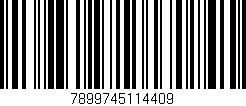 Código de barras (EAN, GTIN, SKU, ISBN): '7899745114409'