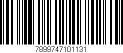 Código de barras (EAN, GTIN, SKU, ISBN): '7899747101131'