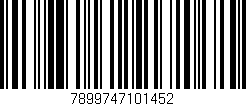Código de barras (EAN, GTIN, SKU, ISBN): '7899747101452'