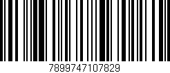 Código de barras (EAN, GTIN, SKU, ISBN): '7899747107829'