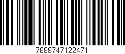 Código de barras (EAN, GTIN, SKU, ISBN): '7899747122471'