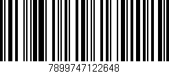 Código de barras (EAN, GTIN, SKU, ISBN): '7899747122648'
