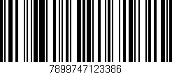 Código de barras (EAN, GTIN, SKU, ISBN): '7899747123386'