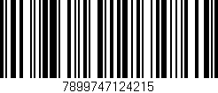 Código de barras (EAN, GTIN, SKU, ISBN): '7899747124215'