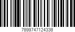 Código de barras (EAN, GTIN, SKU, ISBN): '7899747124338'
