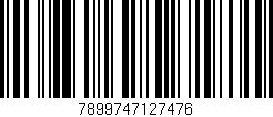 Código de barras (EAN, GTIN, SKU, ISBN): '7899747127476'