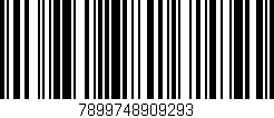 Código de barras (EAN, GTIN, SKU, ISBN): '7899748909293'