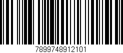 Código de barras (EAN, GTIN, SKU, ISBN): '7899748912101'