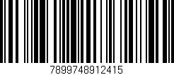 Código de barras (EAN, GTIN, SKU, ISBN): '7899748912415'