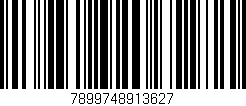 Código de barras (EAN, GTIN, SKU, ISBN): '7899748913627'