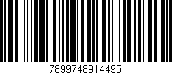 Código de barras (EAN, GTIN, SKU, ISBN): '7899748914495'