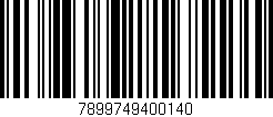Código de barras (EAN, GTIN, SKU, ISBN): '7899749400140'
