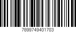 Código de barras (EAN, GTIN, SKU, ISBN): '7899749401703'
