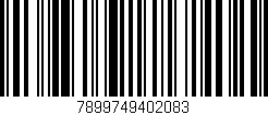 Código de barras (EAN, GTIN, SKU, ISBN): '7899749402083'