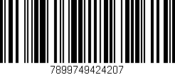 Código de barras (EAN, GTIN, SKU, ISBN): '7899749424207'