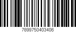 Código de barras (EAN, GTIN, SKU, ISBN): '7899750403406'