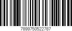 Código de barras (EAN, GTIN, SKU, ISBN): '7899750522787'