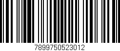 Código de barras (EAN, GTIN, SKU, ISBN): '7899750523012'