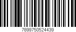 Código de barras (EAN, GTIN, SKU, ISBN): '7899750524439'