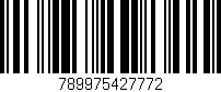 Código de barras (EAN, GTIN, SKU, ISBN): '789975427772'