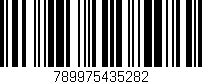 Código de barras (EAN, GTIN, SKU, ISBN): '789975435282'