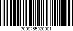 Código de barras (EAN, GTIN, SKU, ISBN): '7899755020301'