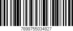 Código de barras (EAN, GTIN, SKU, ISBN): '7899755034827'