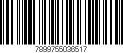 Código de barras (EAN, GTIN, SKU, ISBN): '7899755036517'