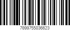 Código de barras (EAN, GTIN, SKU, ISBN): '7899755036623'