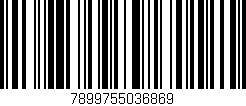 Código de barras (EAN, GTIN, SKU, ISBN): '7899755036869'