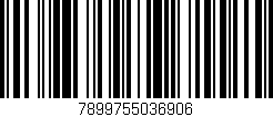 Código de barras (EAN, GTIN, SKU, ISBN): '7899755036906'