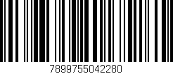 Código de barras (EAN, GTIN, SKU, ISBN): '7899755042280'