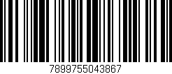 Código de barras (EAN, GTIN, SKU, ISBN): '7899755043867'