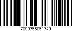 Código de barras (EAN, GTIN, SKU, ISBN): '7899755051749'