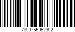 Código de barras (EAN, GTIN, SKU, ISBN): '7899755052692'