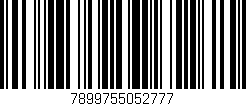 Código de barras (EAN, GTIN, SKU, ISBN): '7899755052777'
