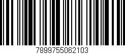 Código de barras (EAN, GTIN, SKU, ISBN): '7899755062103'