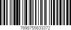 Código de barras (EAN, GTIN, SKU, ISBN): '7899755633372'