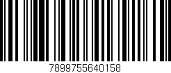 Código de barras (EAN, GTIN, SKU, ISBN): '7899755640158'