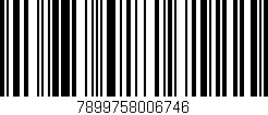 Código de barras (EAN, GTIN, SKU, ISBN): '7899758006746'