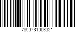 Código de barras (EAN, GTIN, SKU, ISBN): '7899761006931'