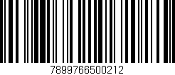 Código de barras (EAN, GTIN, SKU, ISBN): '7899766500212'