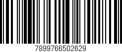 Código de barras (EAN, GTIN, SKU, ISBN): '7899766502629'