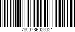 Código de barras (EAN, GTIN, SKU, ISBN): '7899766928931'