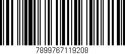 Código de barras (EAN, GTIN, SKU, ISBN): '7899767119208'