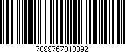 Código de barras (EAN, GTIN, SKU, ISBN): '7899767318892'