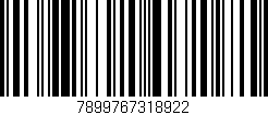 Código de barras (EAN, GTIN, SKU, ISBN): '7899767318922'
