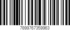 Código de barras (EAN, GTIN, SKU, ISBN): '7899767359963'