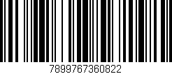 Código de barras (EAN, GTIN, SKU, ISBN): '7899767360822'
