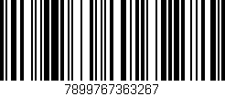 Código de barras (EAN, GTIN, SKU, ISBN): '7899767363267'